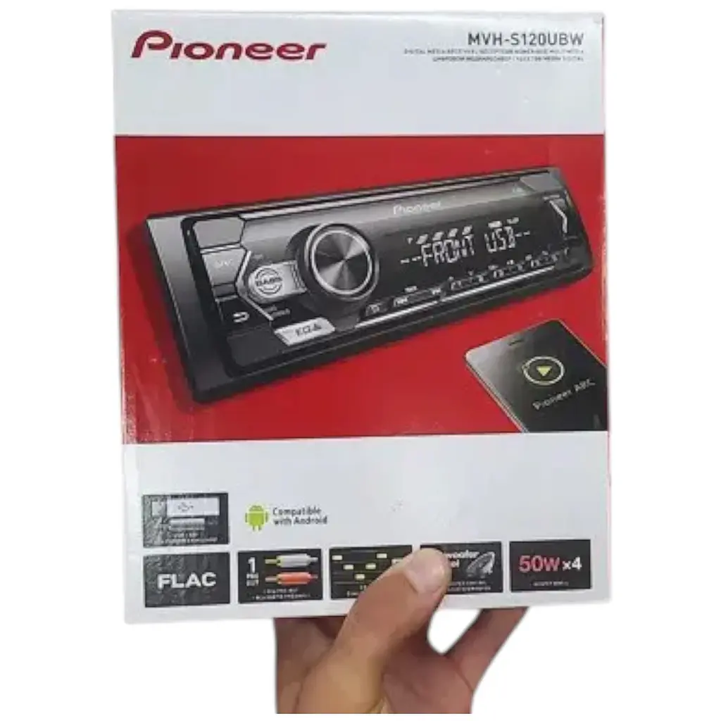 Автомобільна магнітола Pioneer MVH-S120UB Bluetooth мультимедійний центр універсальний - фото 6