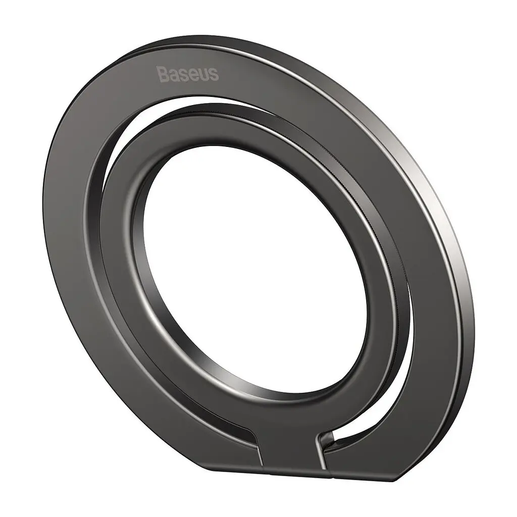 Підставка для телефону Baseus Halo Magnetic Ring Holder Phone Stand SUCH000013 Grey - фото 2