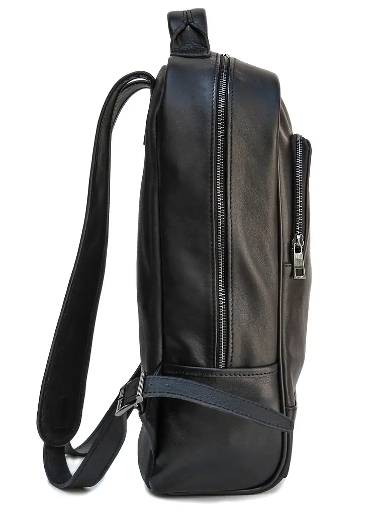 Мужской кожаный рюкзак Newery 12х30х42 см acs0026375 - фото 4