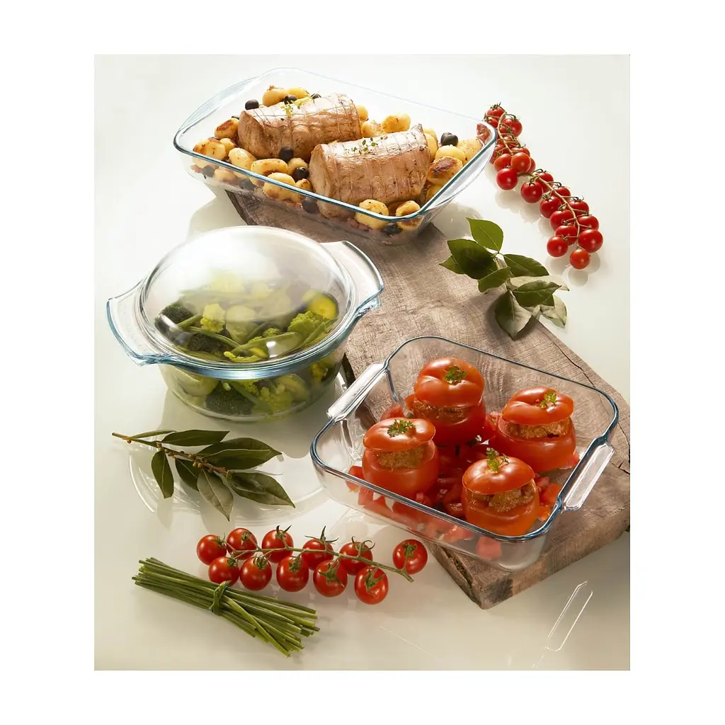 Форма для випікання Pyrex Classic квадратна 21 х 21 см (220B000/8046) - фото 3