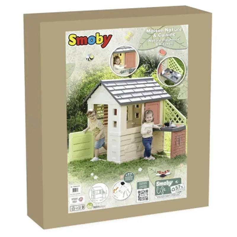 Ігровий будиночок Smoby Life Сонячний з літньою кухнею (7600810739) - фото 5