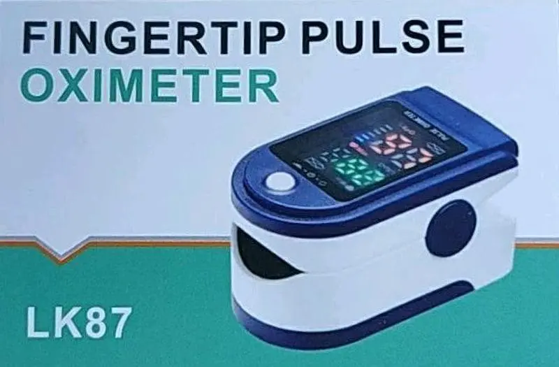 Портативний пульсометр оксиметр на палець Pulse Oximeter LK87 - фото 4