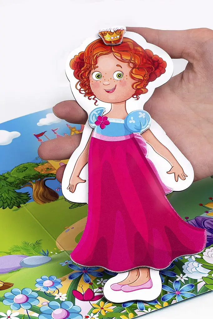 Гра настільна, Vladi Toys - "Магнітна.Принцеса" Vladi Toys VT3204-26 ЦБ-00271362 - фото 3