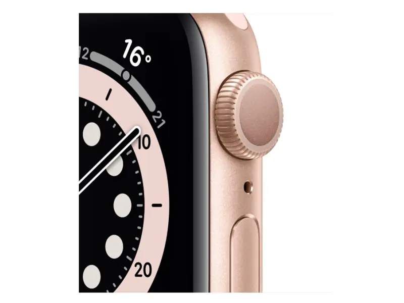 Смарт-годинник Apple Watch Series 6 40mm Gold Aluminum Case with Pink Sand Sport (MG123) - фото 5