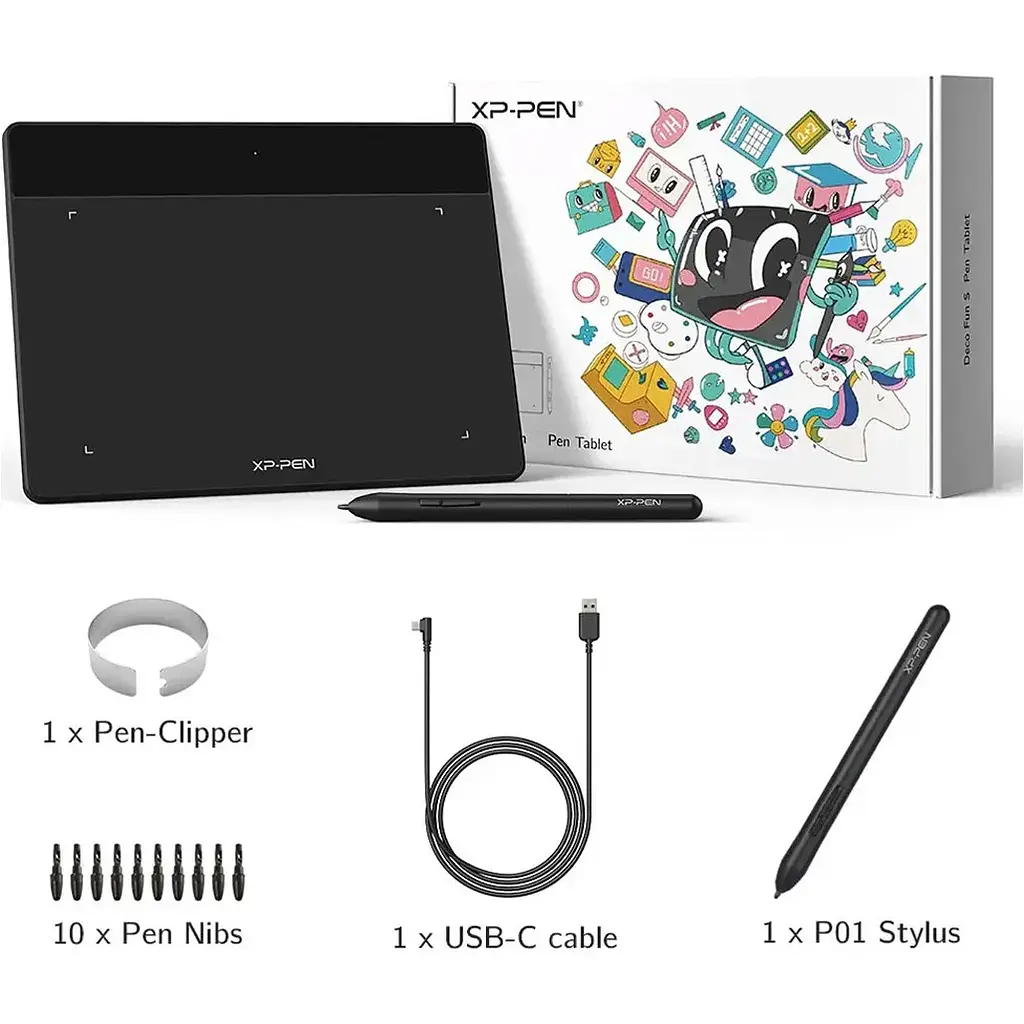 Графічний планшет XP-Pen Deco Fun XS Black [104177] - фото 7
