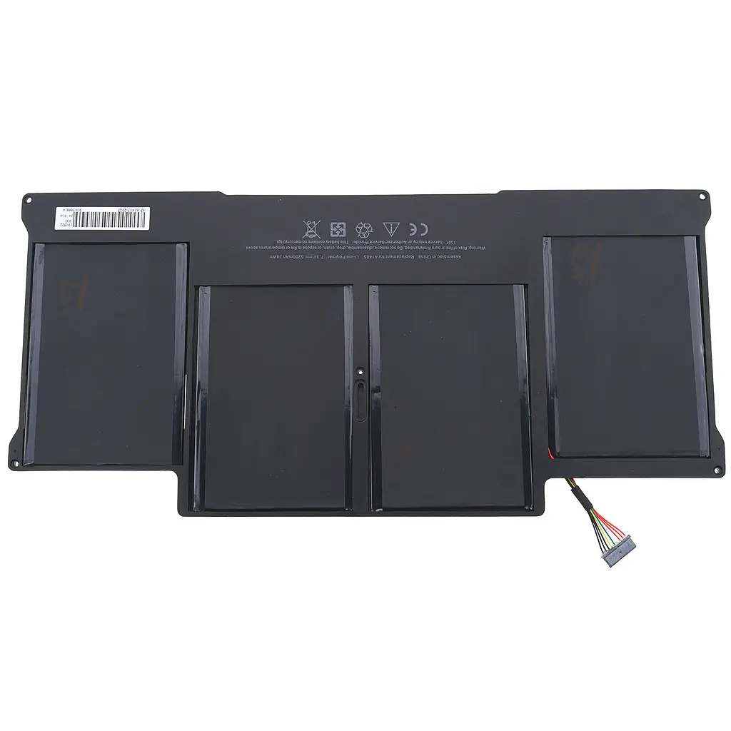 Акумулятор Apple A1405 (A1369 (Late 2010-MId 2011), A1466(Mid 2011-2012) 7.3V 5200 mAh 38Wh Black - фото 3