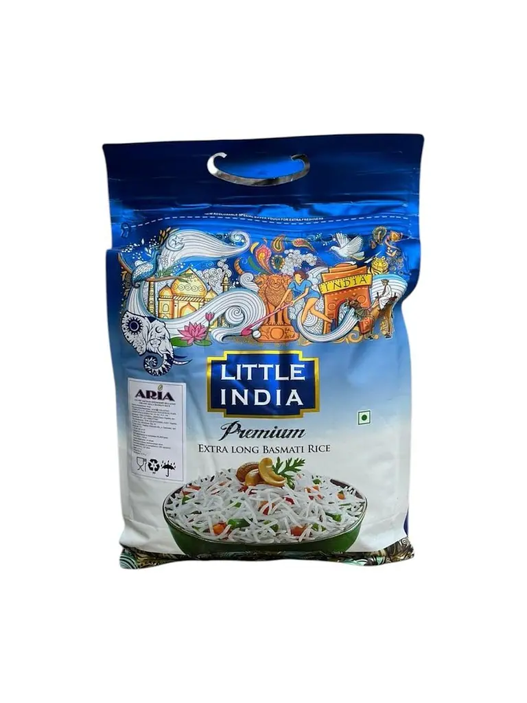 Рис Басматі кремовий Little India Sella Premium Extra Long Basmati Rice 5 кг