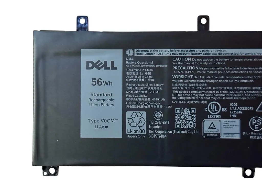 Акумулятор для ноутбука Dell Inspiron G7 17 7700 V0GMT - фото 3