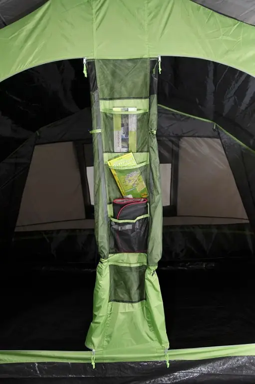 Намет п'ятимісний High Peak Meran 5.0 Light Grey/Dark Grey/Green (11808) 929201 - фото 4