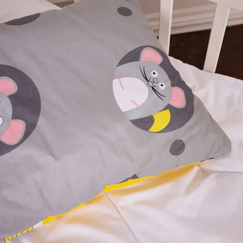Подушка антиалергенна MirSon Kids Time 20-0029 Funny mice 50х70 см (2200009664403) - фото 4