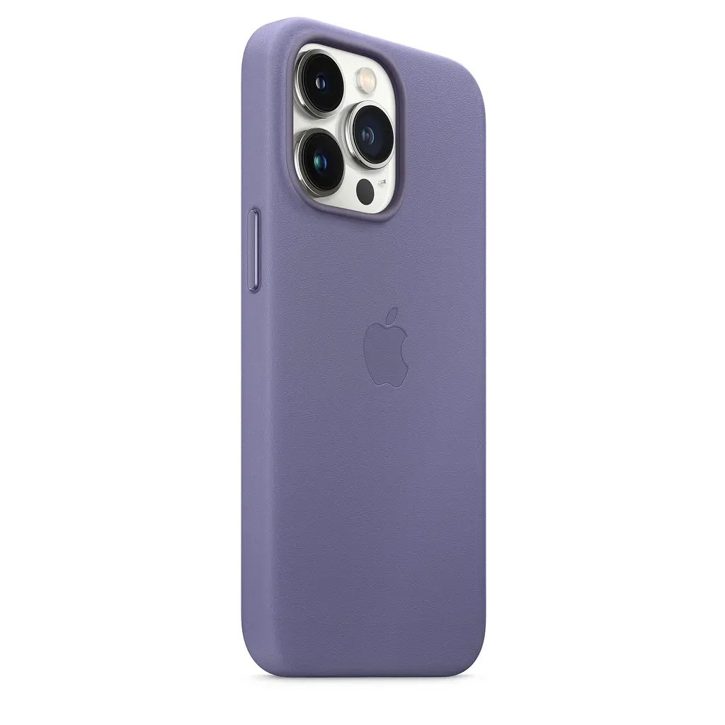 Чехол Leather Case с MagSafe для Apple iPhone 13 Pro [6.1] [Wisteria] ААА [62747] - фото 3