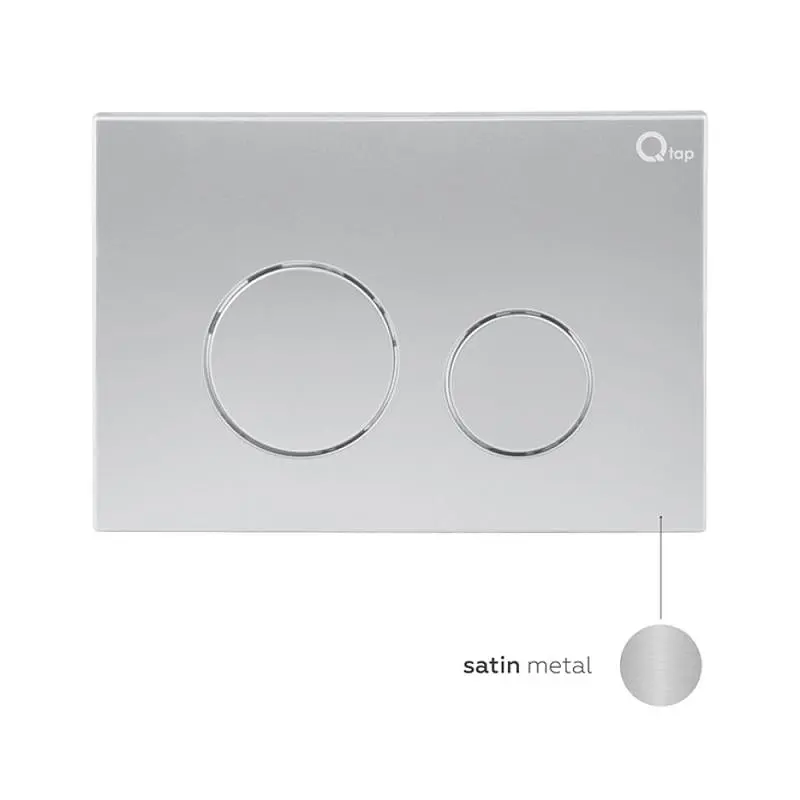 Набор: Qtap Robin Ultra Quiet унитаз подвесной QT1333046EUQW + Nest комплект инсталляции 4в1 (круглая клавиша Satin) QT0133M425 + QT0111M11111SAT - фото 4