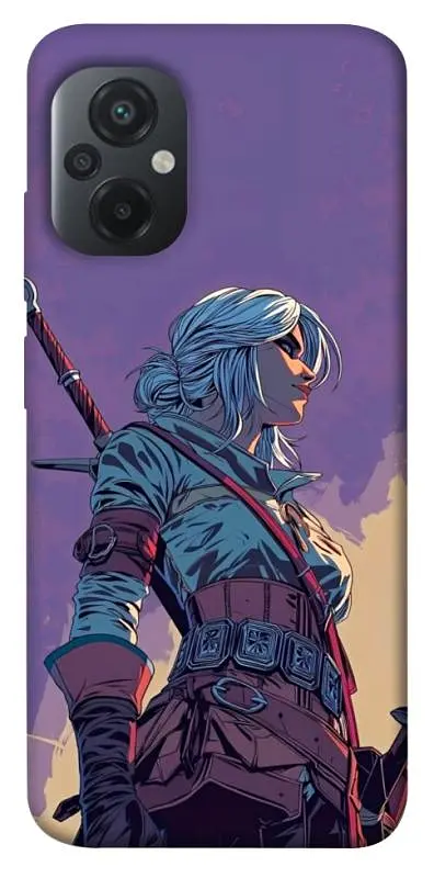 TPU чохол Demsky The witcher ciri для Xiaomi Poco M5
