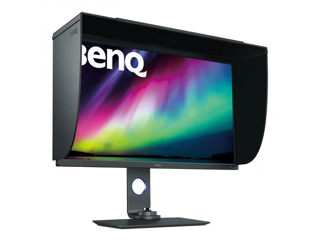 Монитор TFT 32" BenQ SW321C, IPS, 4K, 99% Adobe RGB, HDMI, DP, USB Type-C, USB хаб, Card Reader, серый (9H.LJ1LB.QBE) - фото 3