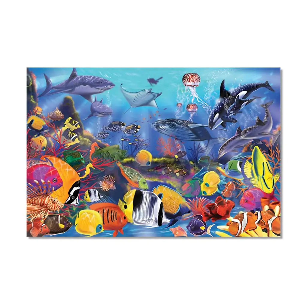 Пазл Melissa&Doug Мега "Водяний світ", 48 елементів (MD10427)