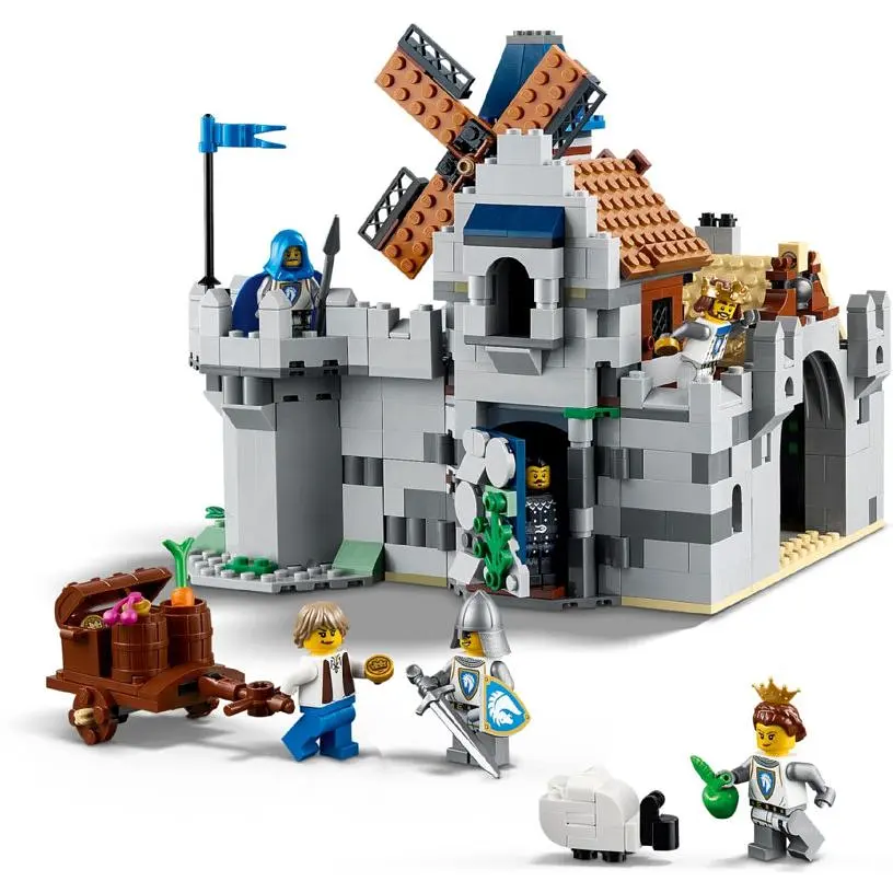 Конструктор LEGO Creator Середньовічний замок із лицарем на коні 1371 деталь (31168) - фото 5