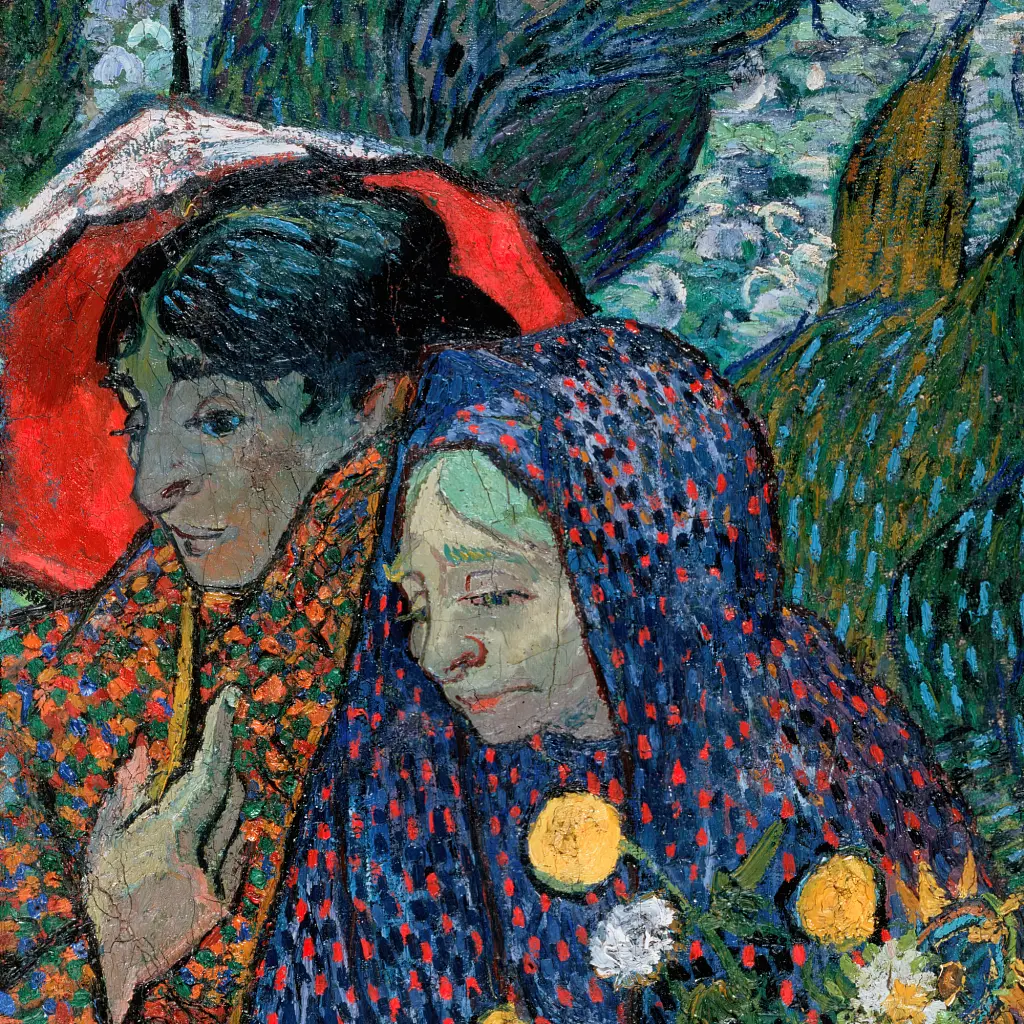 Інтер'єрна картина Спогади про сад в Еттені, Вінсент ван Гог, Vincent van Gogh, інтер'єрний декор, 60×80 см (id6665) - фото 4