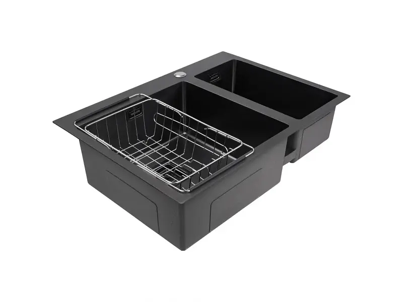 Кухонна мийка Weilor Filigran WRC DB6950 Graphite - фото 4