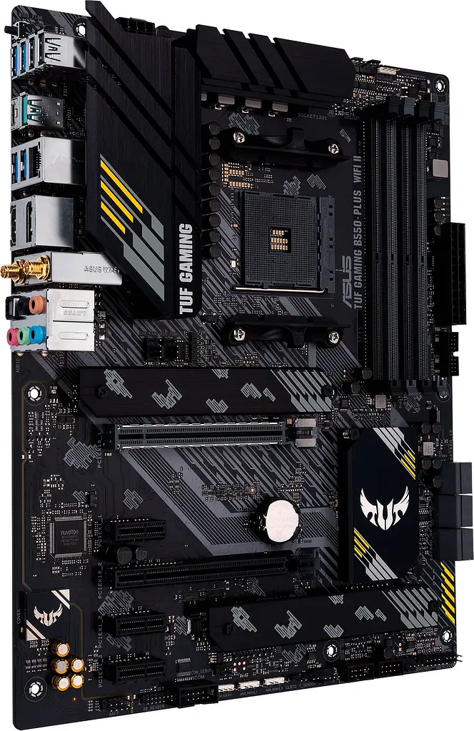 Материнская плата TUF GAMING B550-PLUS WIFI II sAM4 B550 4xDDR4 M.2 HDMI DP Wi-Fi BT ATX Asus teh0018971 - фото 4