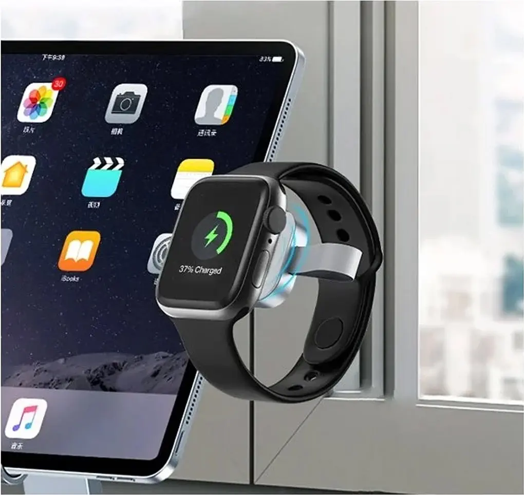 Бездротовий зарядний пристрій Wiwu M16 Pro для Apple Watch White [104012] - фото 5