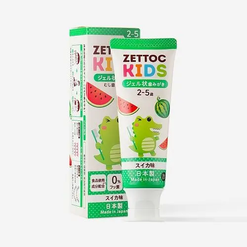 Зубная паста детская Арбуз Zettoc Nippon Toothpaste Kids Watermelon, 70 г - фото 2
