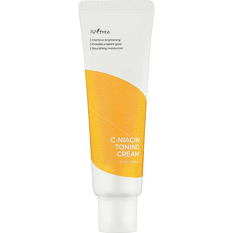 Крем для вирівнювання тону шкіри IsNtree C-Niacin Toning Cream, з ніацинамідом, 50 мл - фото 2