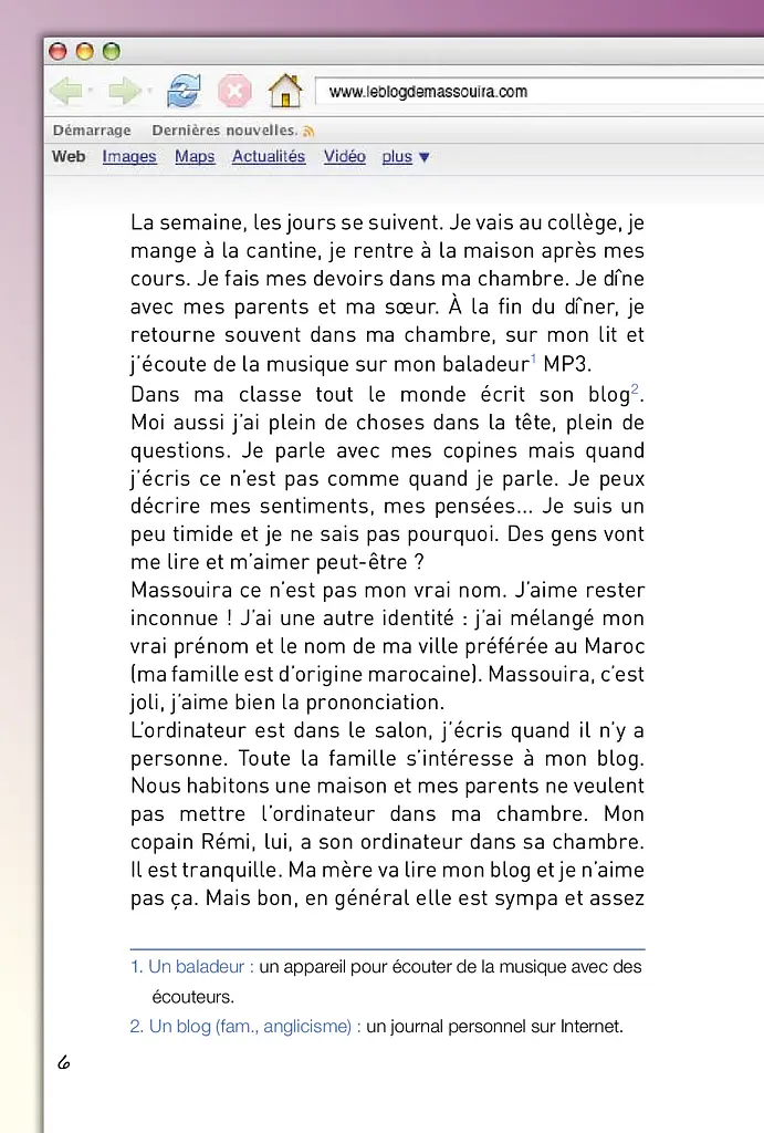 A1. Le Blog de Maїa (+ audio CD) - фото 3
