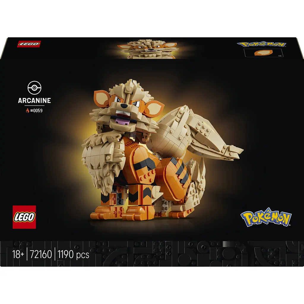 Конструктор LEGO Pokémon Арканайн 1190 ел. (72160) - фото 3