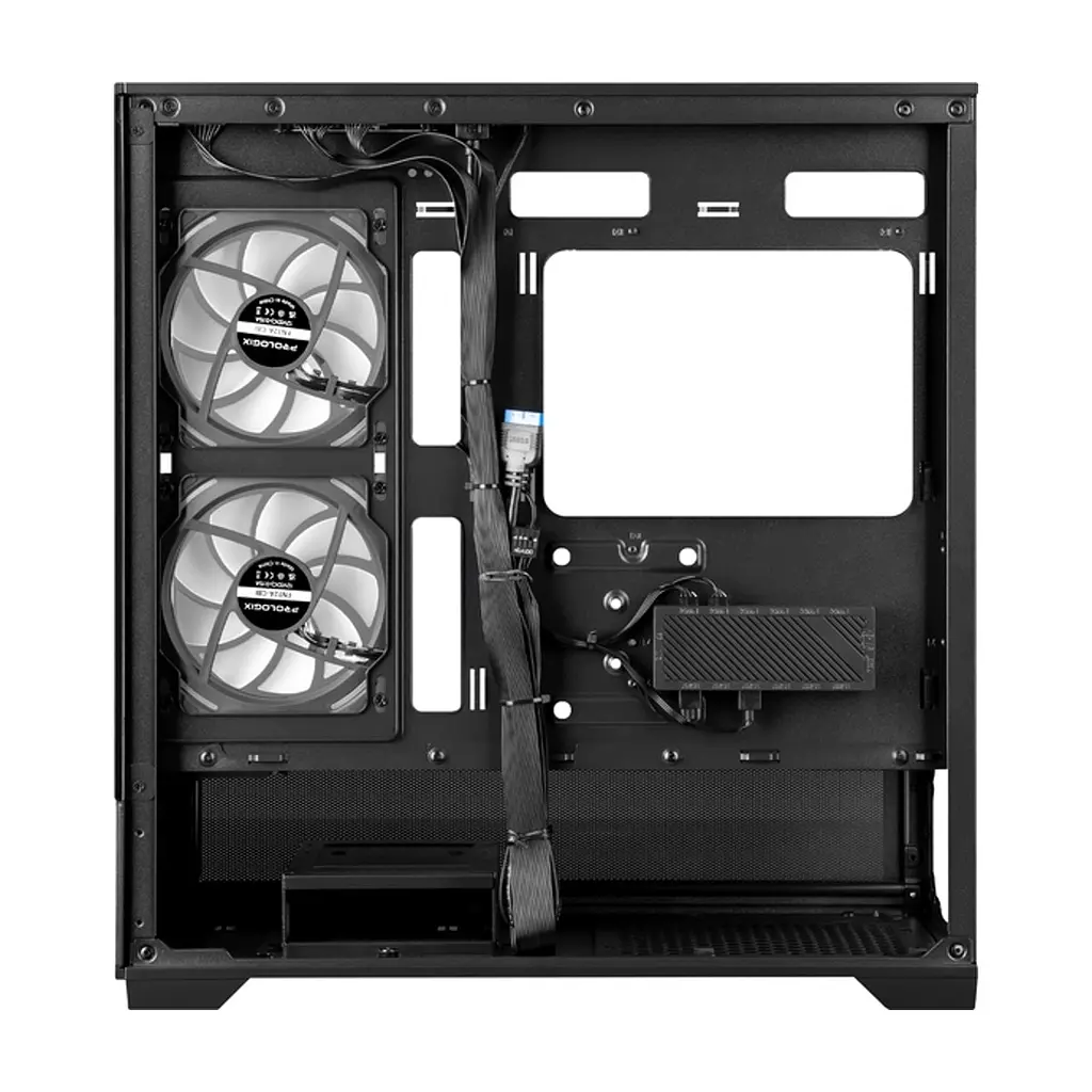 Корпус для ПК Prologix AXON GM-03AB Glass Black - фото 9