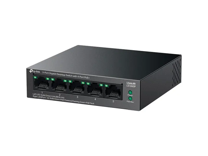 Комутатор TP-LINK LS105GP - фото 2