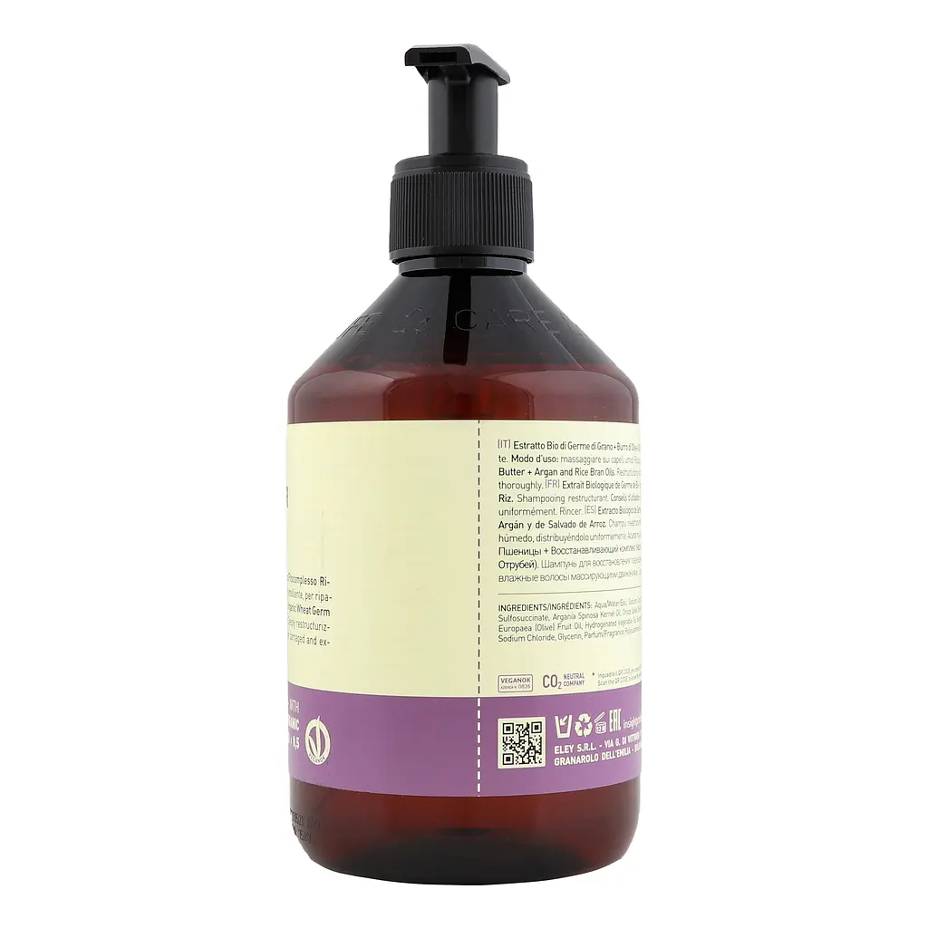 Шампунь Insight Damaged Hair Resctructurizing Shampoo Відновлюючий 400 мл - фото 5