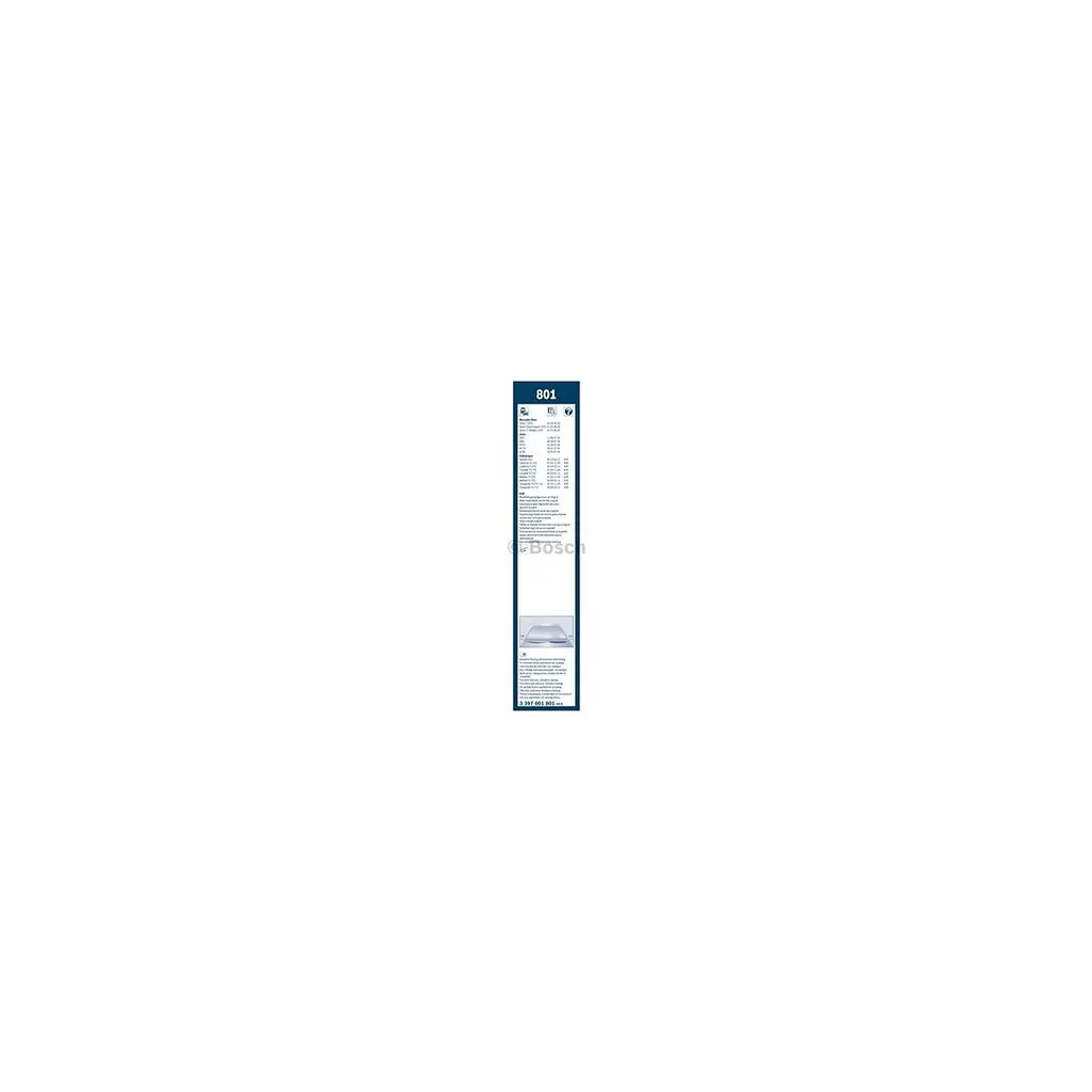 Щетка стеклоочистителя Bosch 3 397 001 801 - фото 3