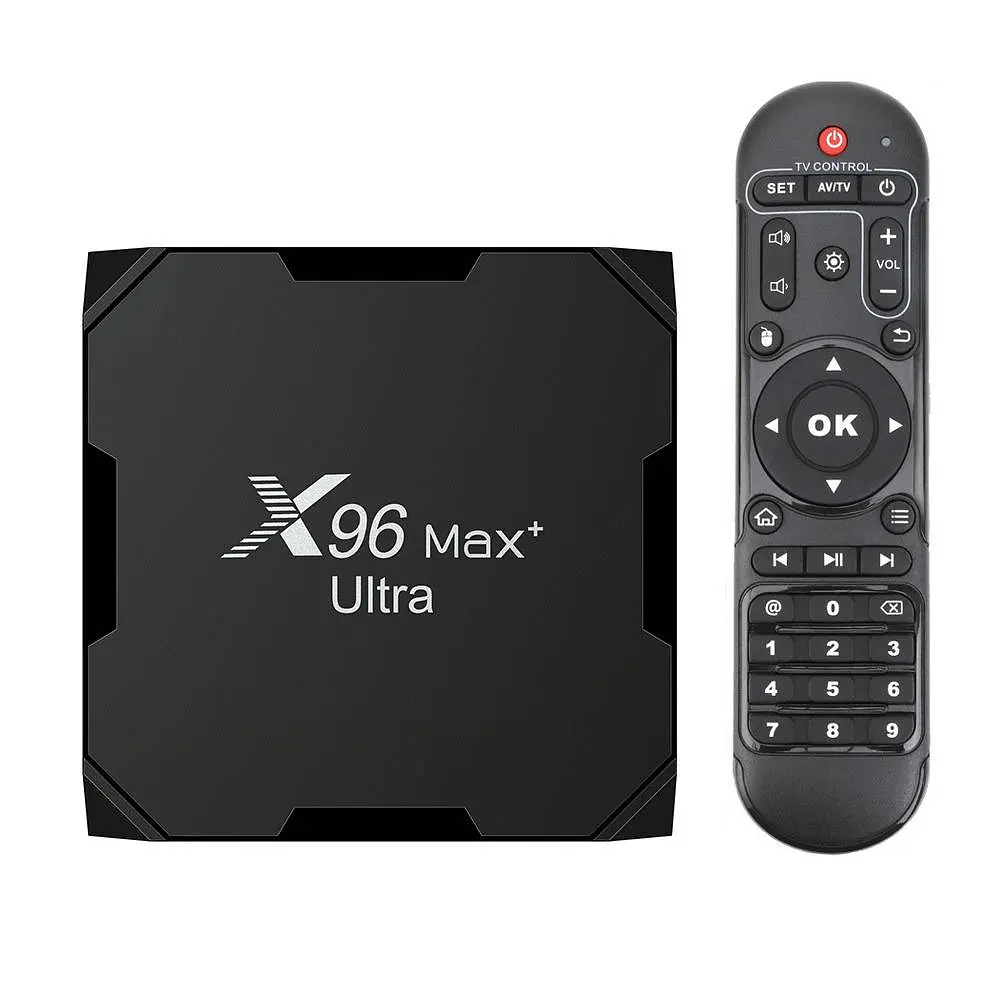 Смарт ТВ приставка X96 Max+ Plus ULTRA 4/32 Гб Smart TV Box Android 11 - фото 7