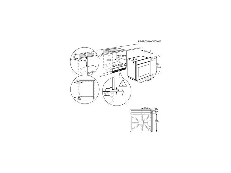 Духова шафа Electrolux EOF4P56X - фото 3