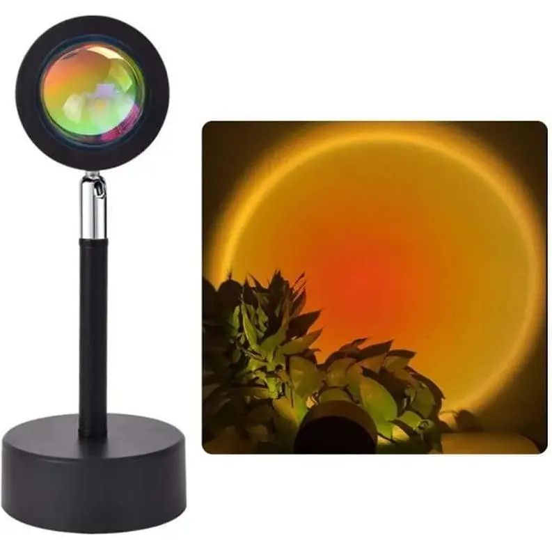 LED лампа для селфі XPRO SUN QS822 з ефектом сонця, з USB-штекером і кнопковим перемикачем (RGB_1741) - фото 6