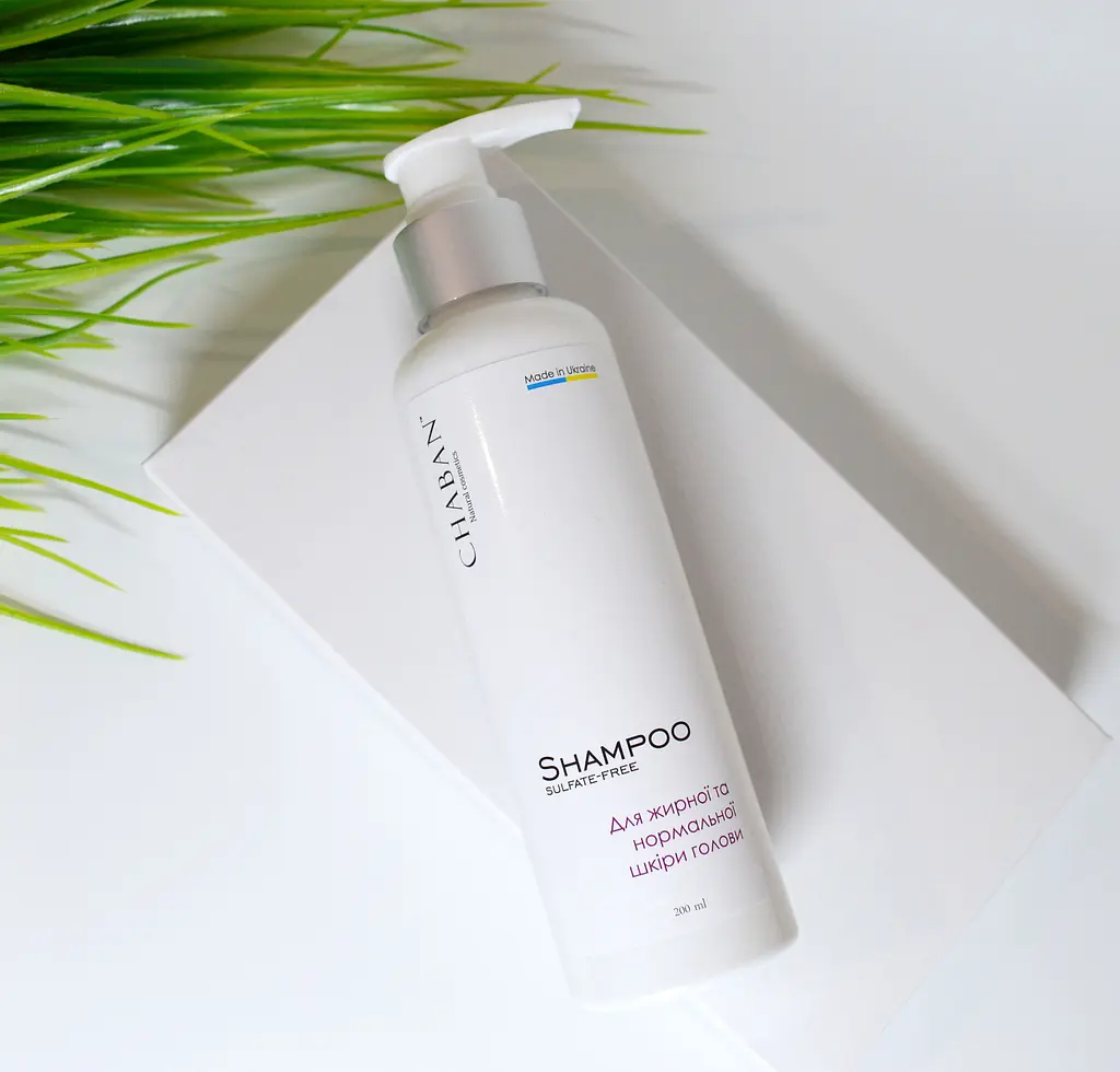 Бессульфатный шампунь для жирной и нормальной кожи головы Chaban 200 мл - фото 2