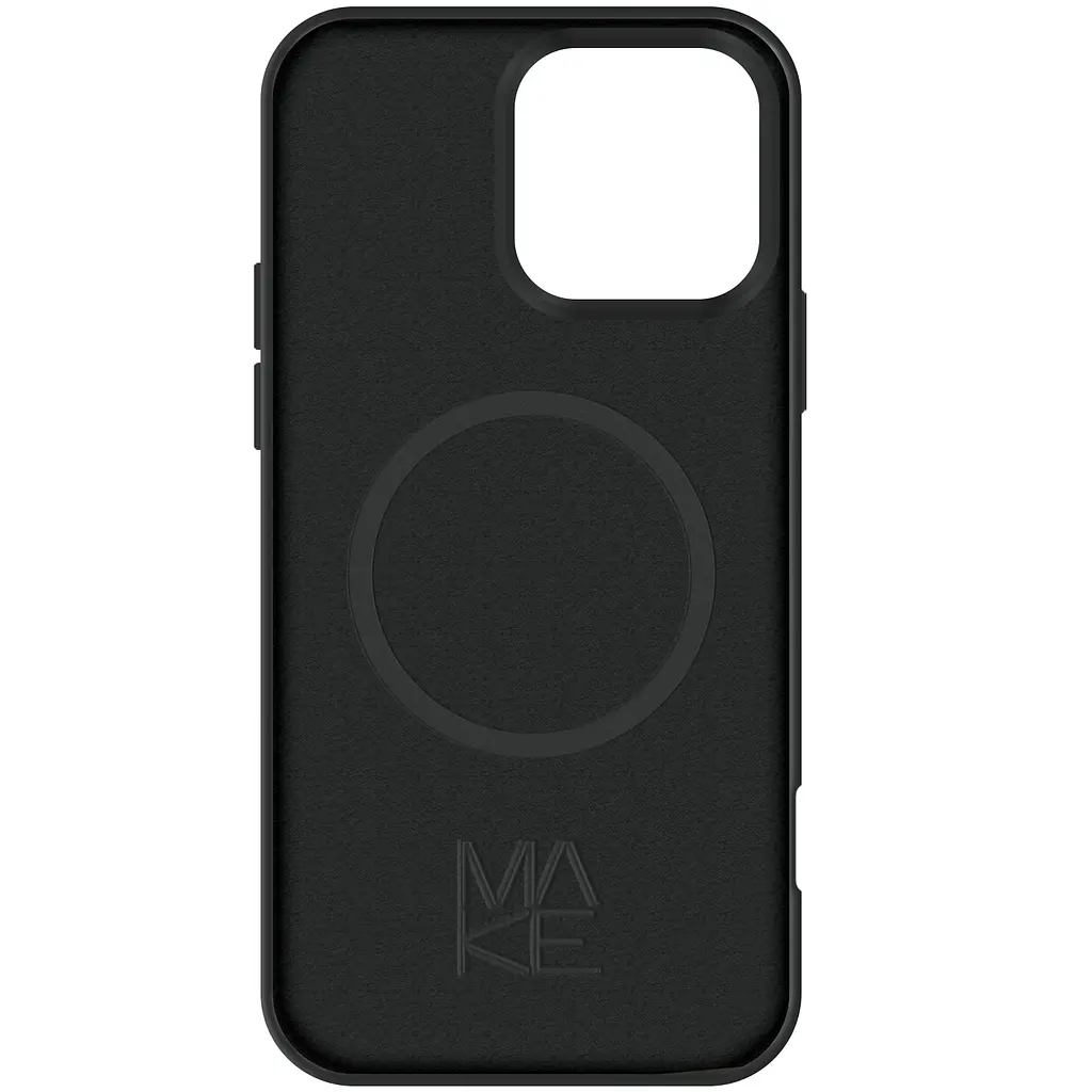 Чохол MAKE Apple iPhone 16 Pro Max Silicone Solo Black - фото 6