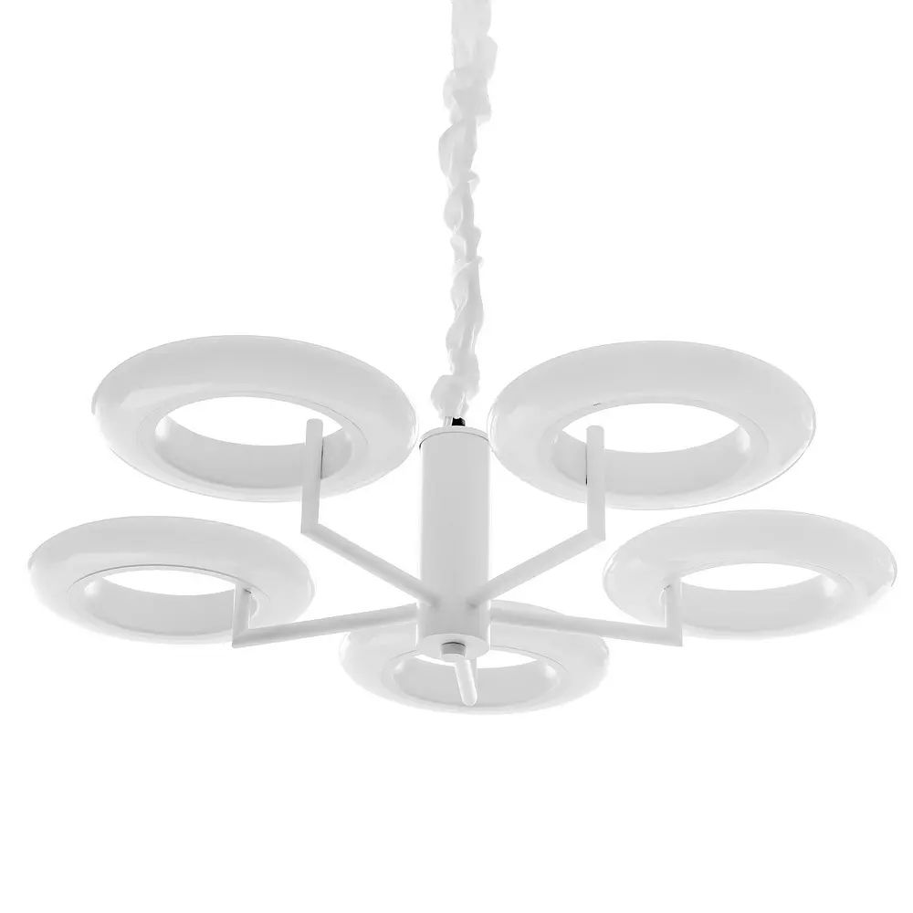 Світильник стельовий Brille підвісний світлодіодний для спальні BL-481S/60W LED WH - фото 7