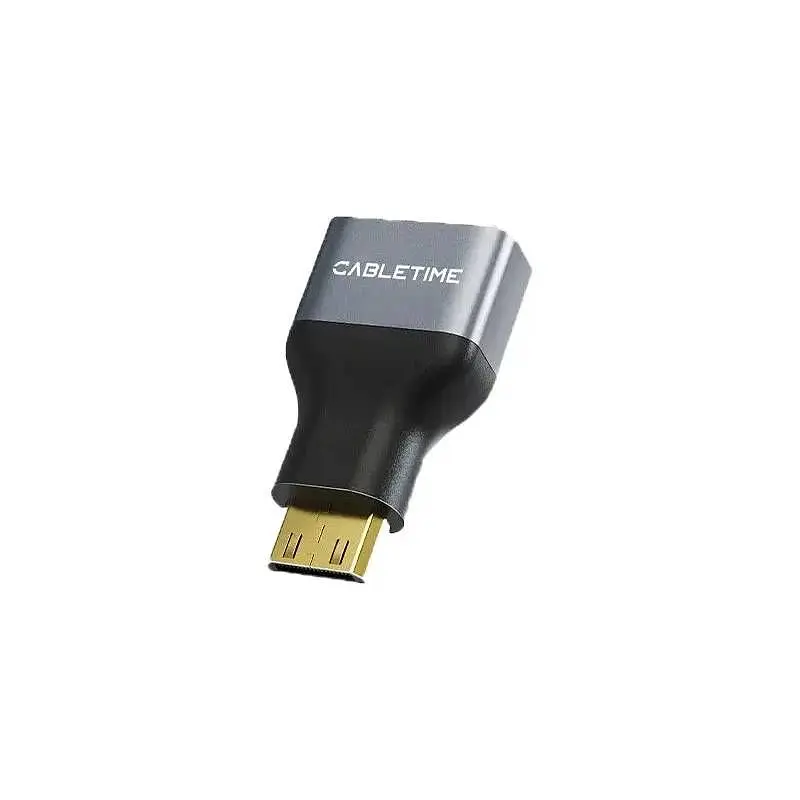 Перехідник Cabletime mini HDMI - HDMI (F/M), 0.1 м (CP45G) - фото 2