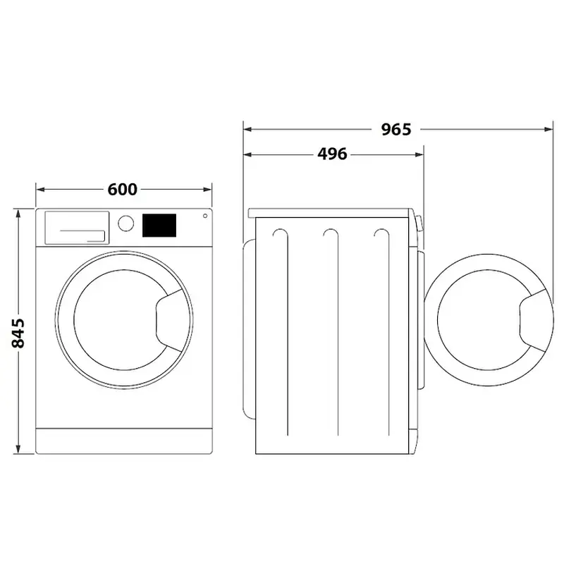Пральна машина INDESIT IM762BMYTIME UA - фото 6