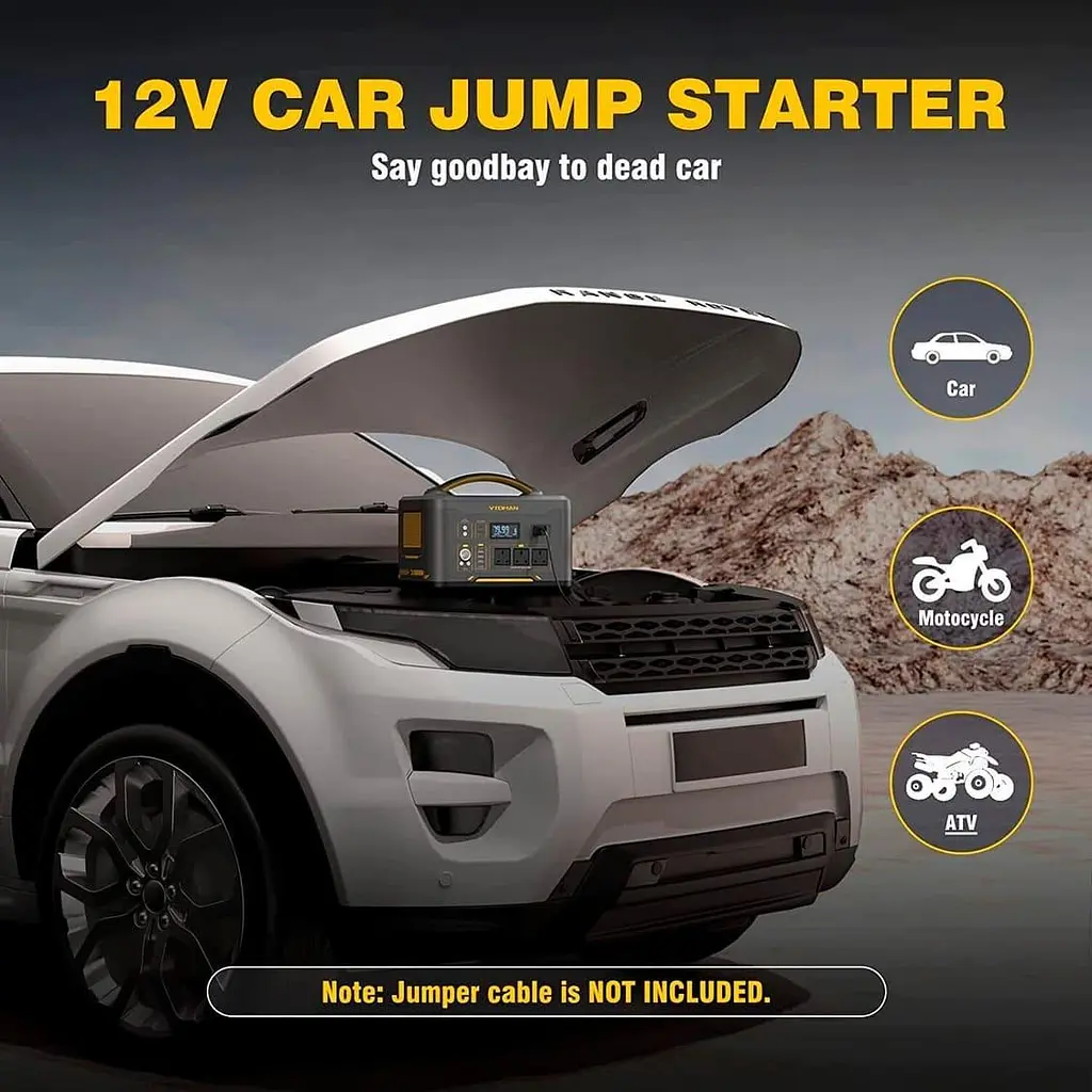 Зарядна станція Vtoman Jump 1500X / 1500 Вт / 828 Вт/ч / LiFePO4 (Jump 1500X) UA - фото 14