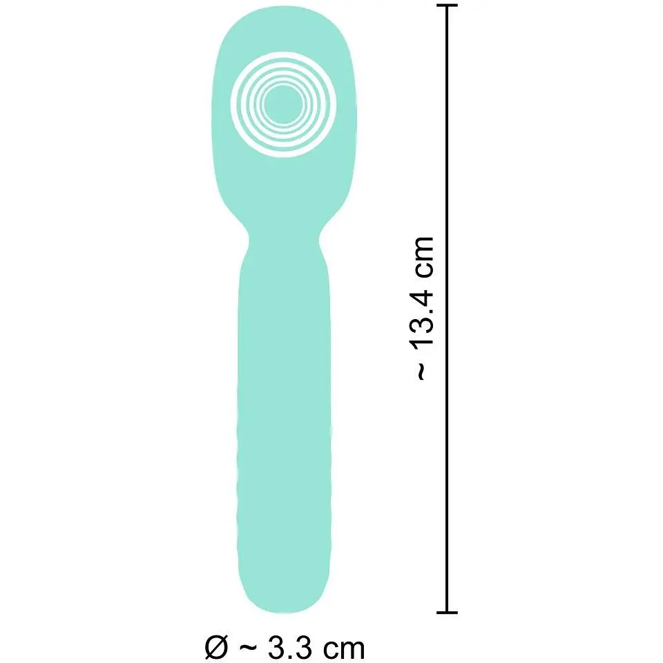 Мінівібратор Cuties Mini Wand Green - фото 9