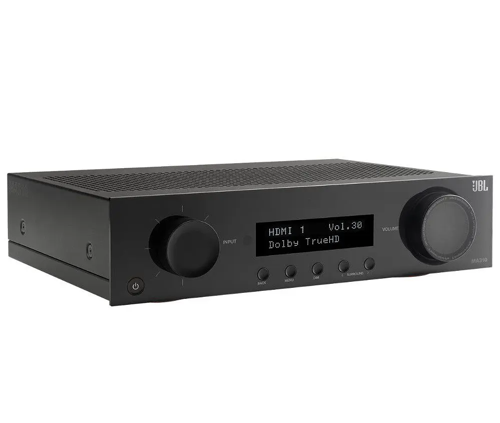 AV-Ресивер 5.2-канальний JBL MA-310BLK-EU, Bluetooth, Dolby, DTS, HDMI 4K - фото 2