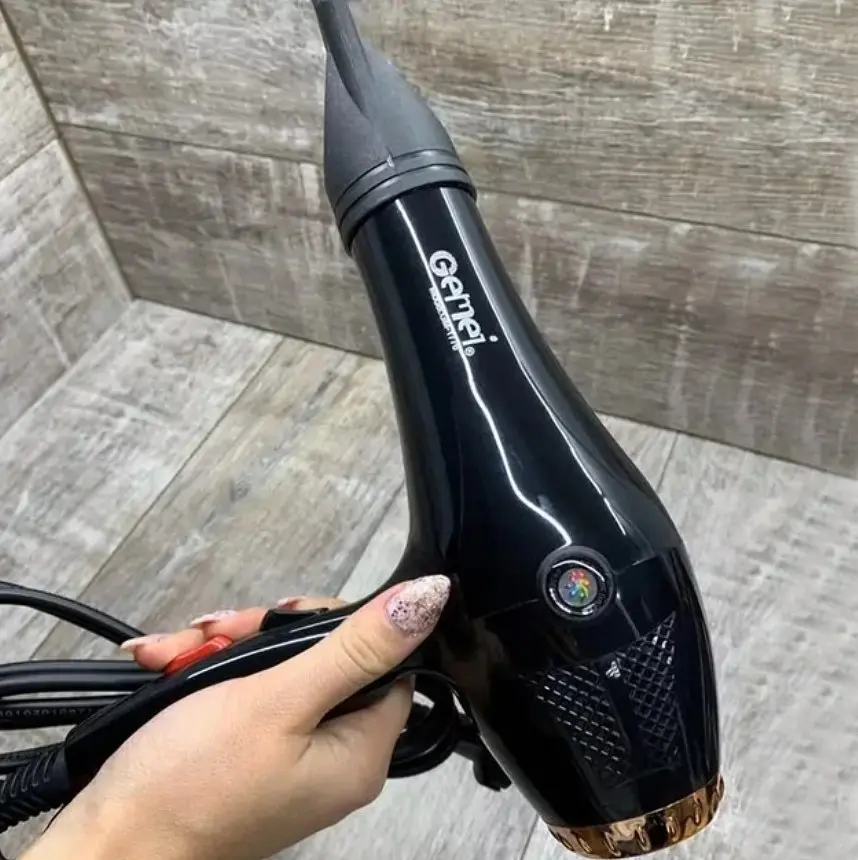 Фен для сушіння та укладання волосся Geemy GM-1776 з функцією холодного повітря 1800 Вт 2 режими роботи Чорний - фото 5