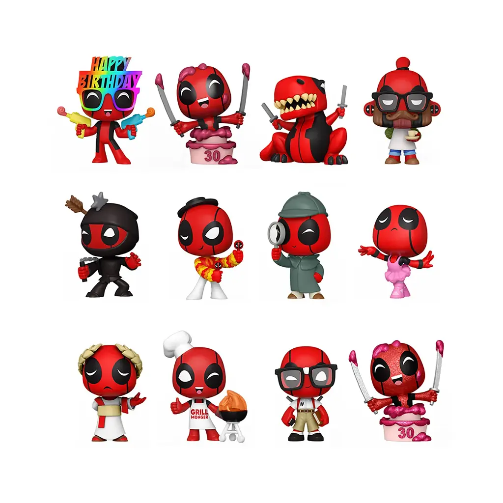 Фігурка Funko Pop сюрприз Mystery minis Marvel Дедпул (55210) - фото 2