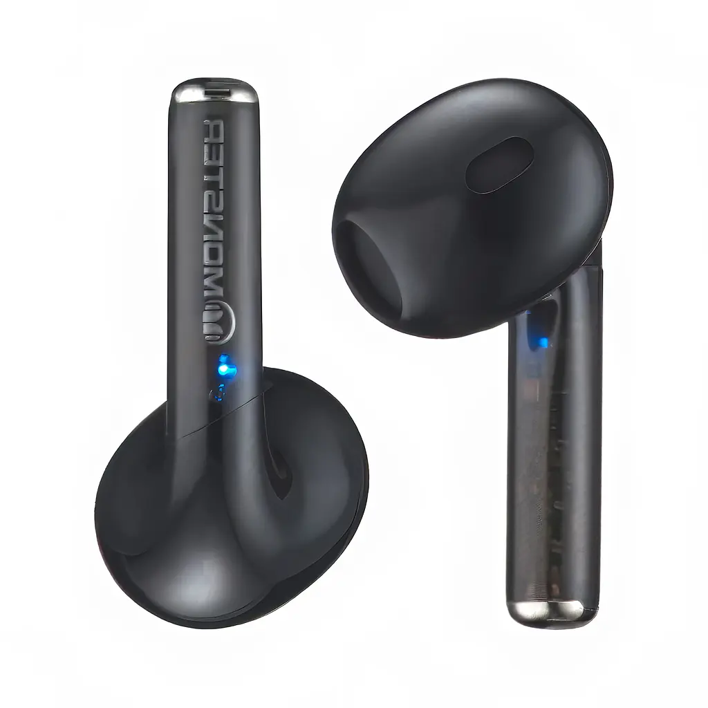 Навушники Bluetooth Monster XKT01 Wireless Bluetooth 5.2 Earphones noise reduction headset Black - фото 4
