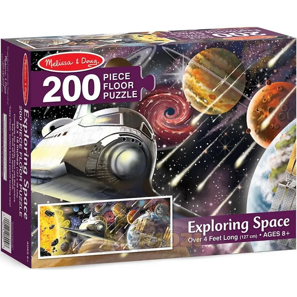 Пазл Melissa&Doug Мега "Дослідження космосу", 200 елементів (MD8909) - фото 4