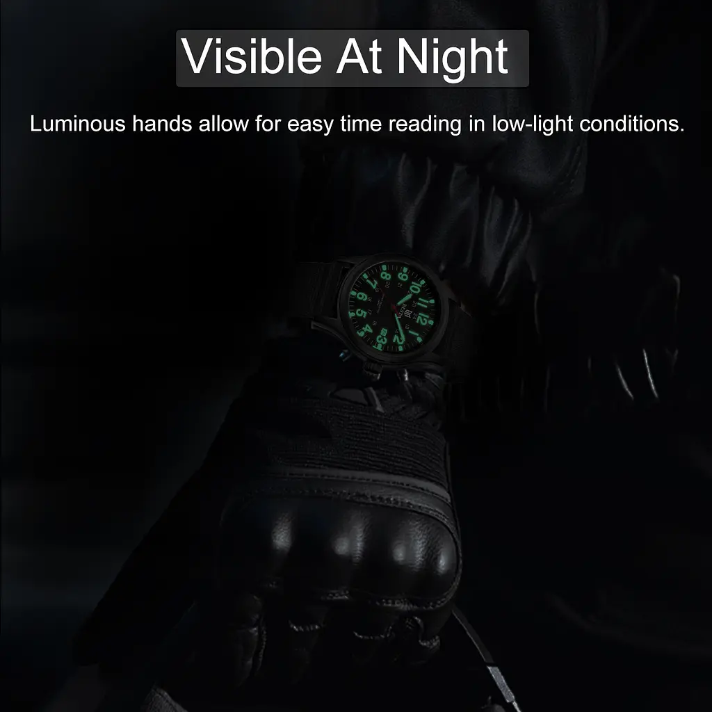 Наручний годинник чоловічий BESTA Command Black Чорний (3530) - фото 6