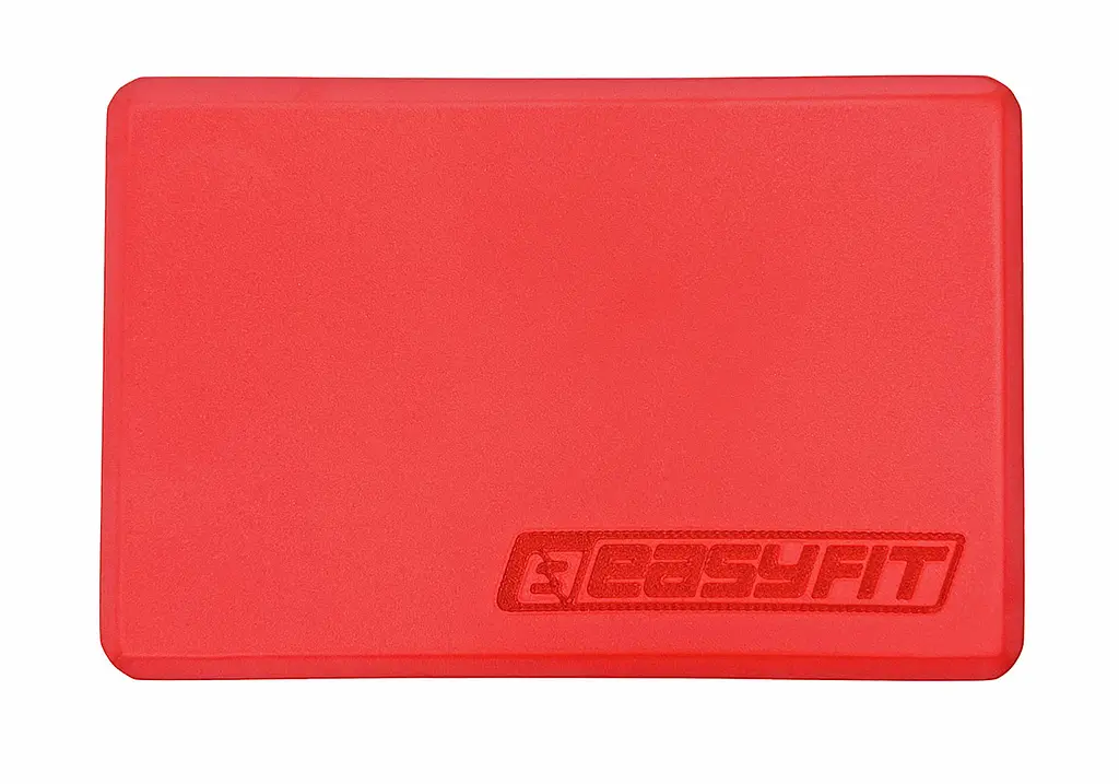 Блок для йоги EasyFit EVA Червоний (EF-1818-R) - фото 5