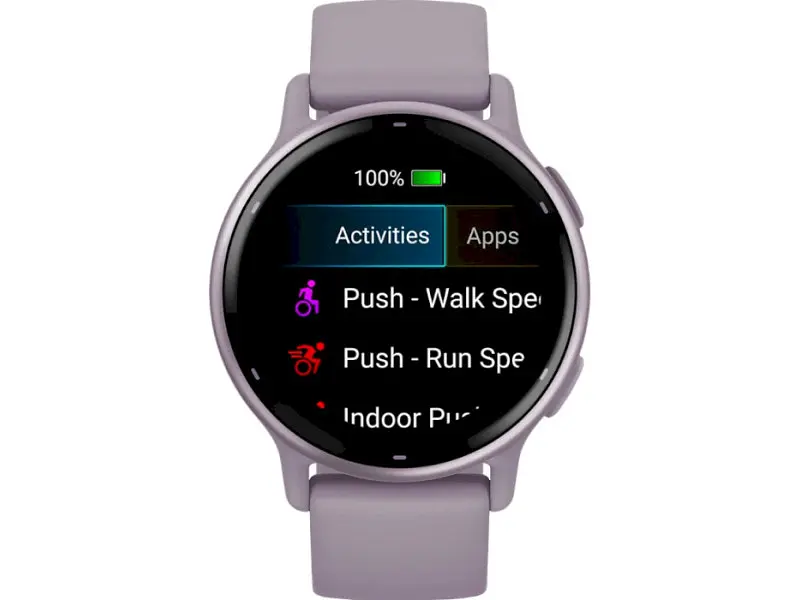 Смарт-годинник Garmin vivoactive 5 Metallic Orchid Aluminum Bezel with Orchid Case and Silicone (010-02862-13/53) - фото 6